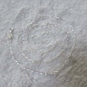CADENA TEJIDO 1X1 PLATA .925 55 CM 3.3 GR (NUEVO)