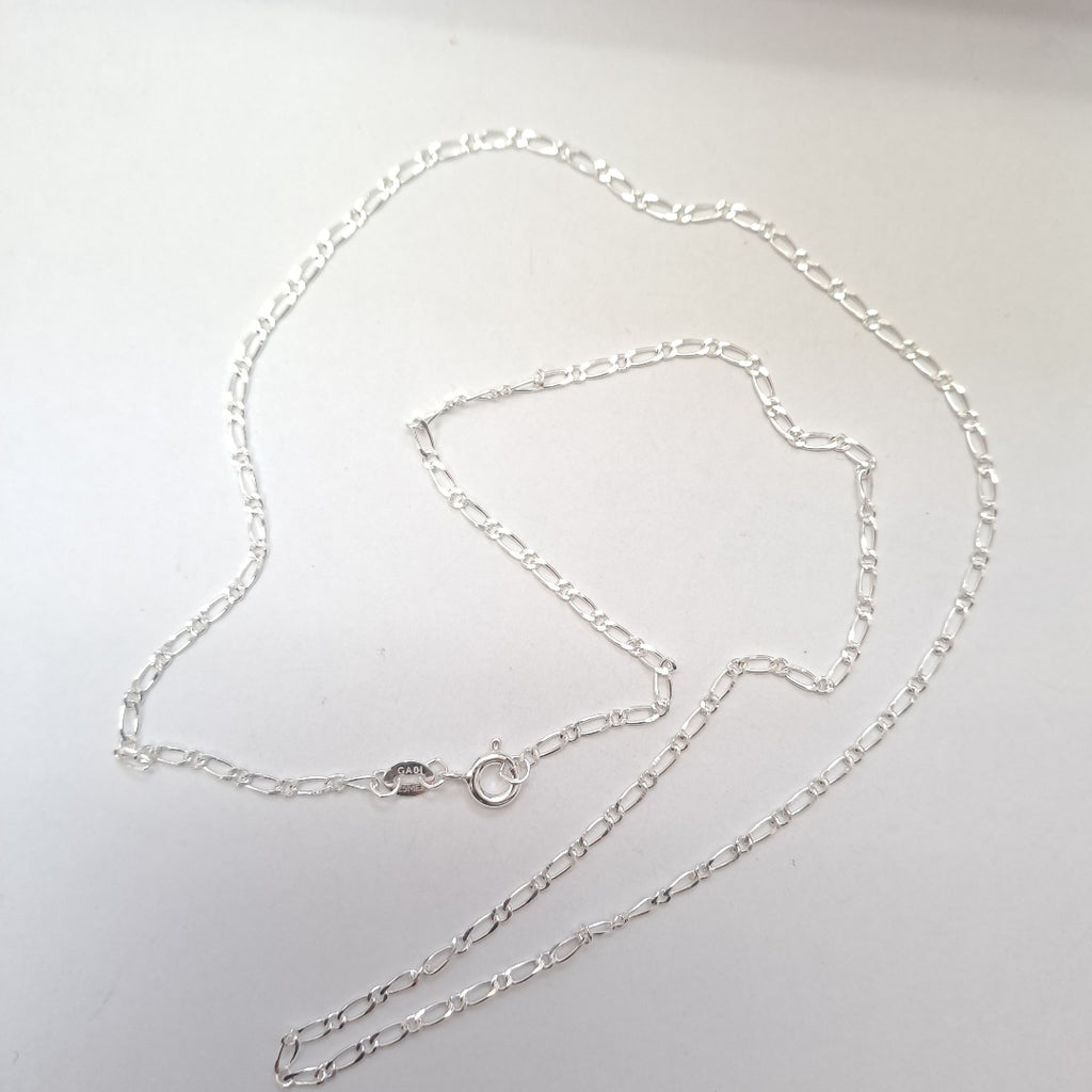 CADENA TEJIDO 1X1 PLATA .925 55 CM 3.3 GR (NUEVO)