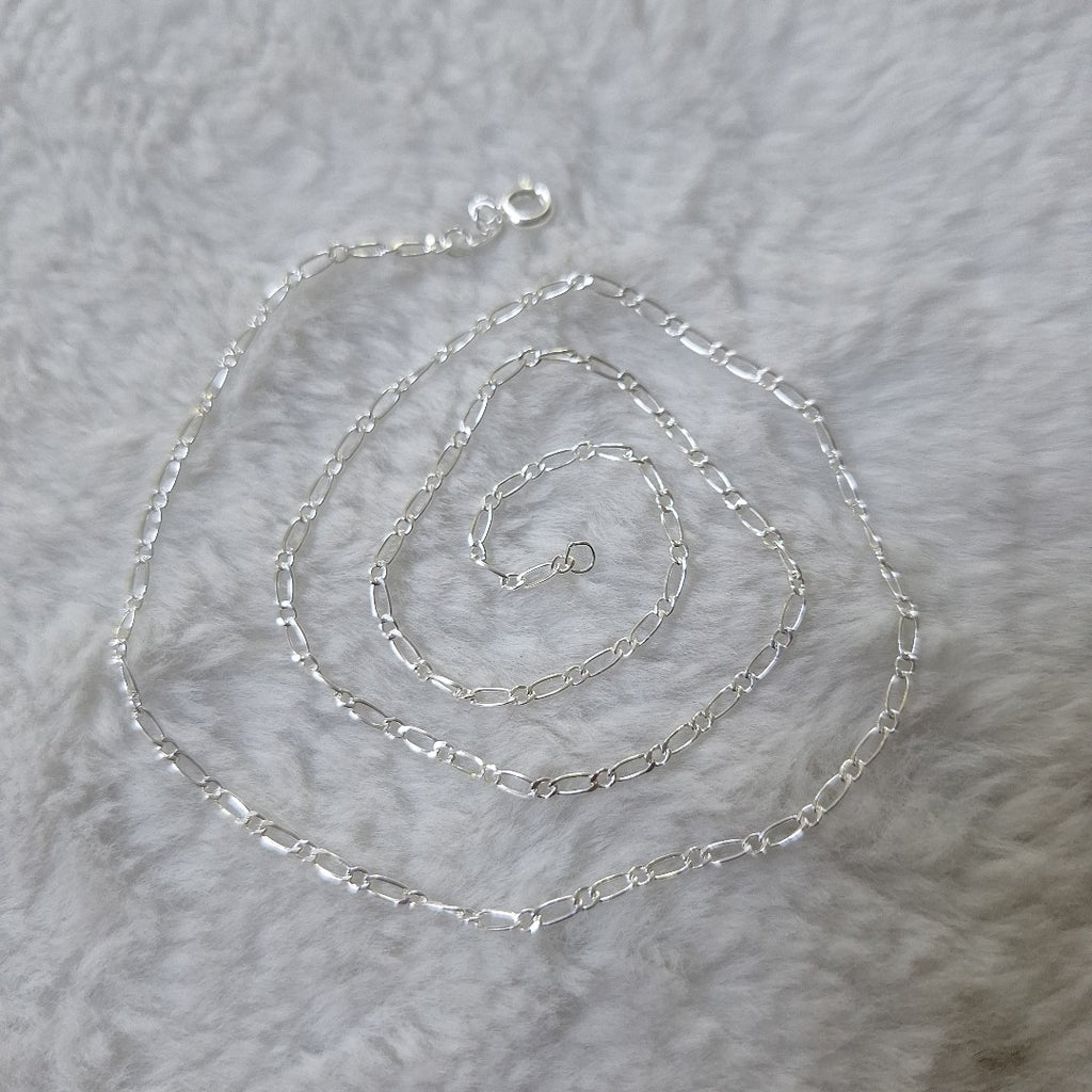 CADENA TEJIDO 1X1 PLATA .925 50 CM 3 GR (NUEVO)