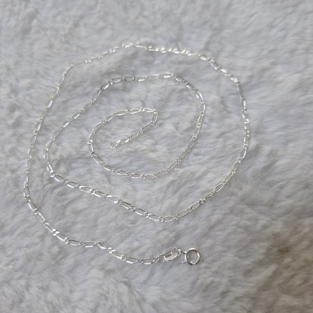 CADENA TEJIDO 1X1 PLATA .925 55 CM 3.3 GR (NUEVO)
