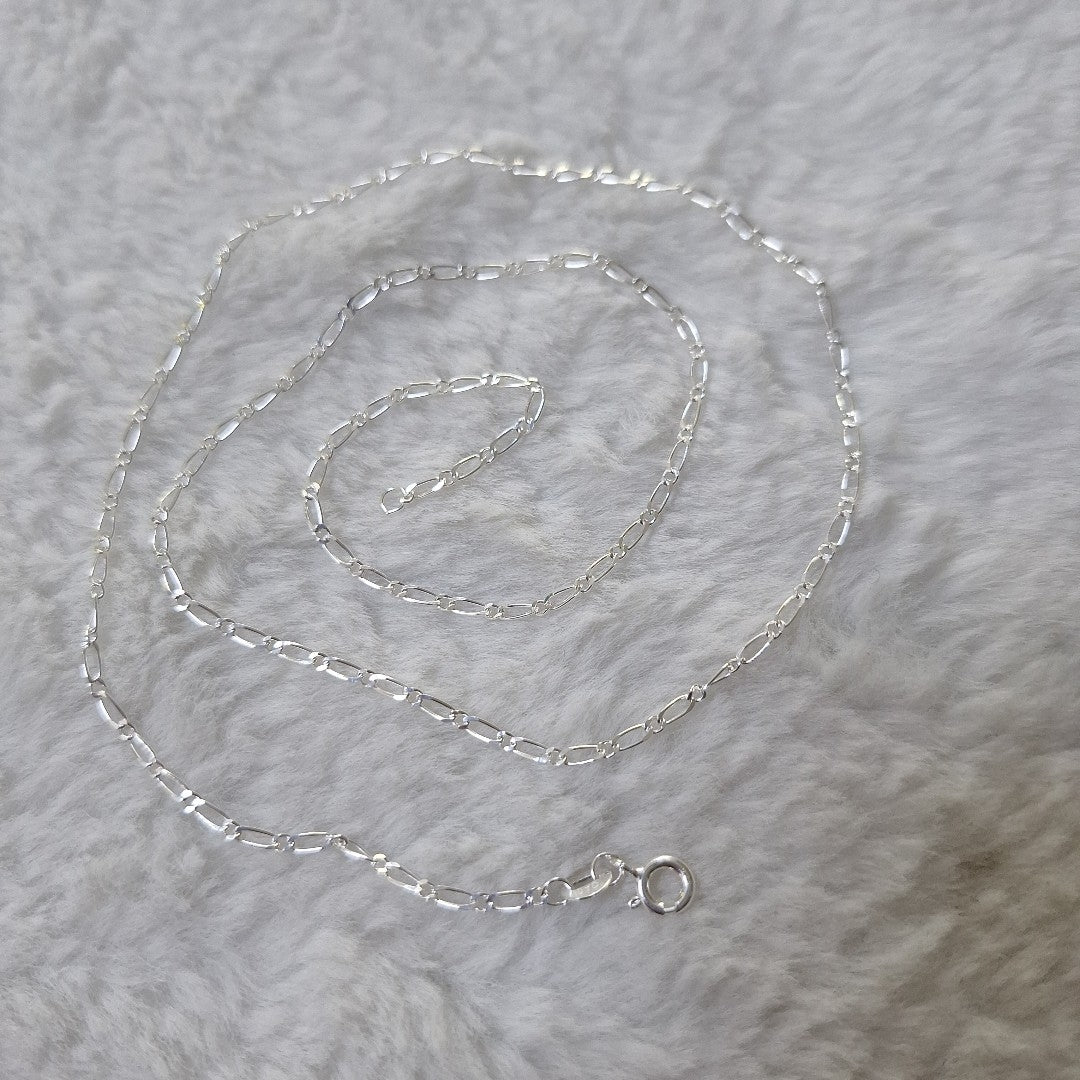 CADENA TEJIDO 1X1 PLATA .925 55 CM 3.3 GR (NUEVO)