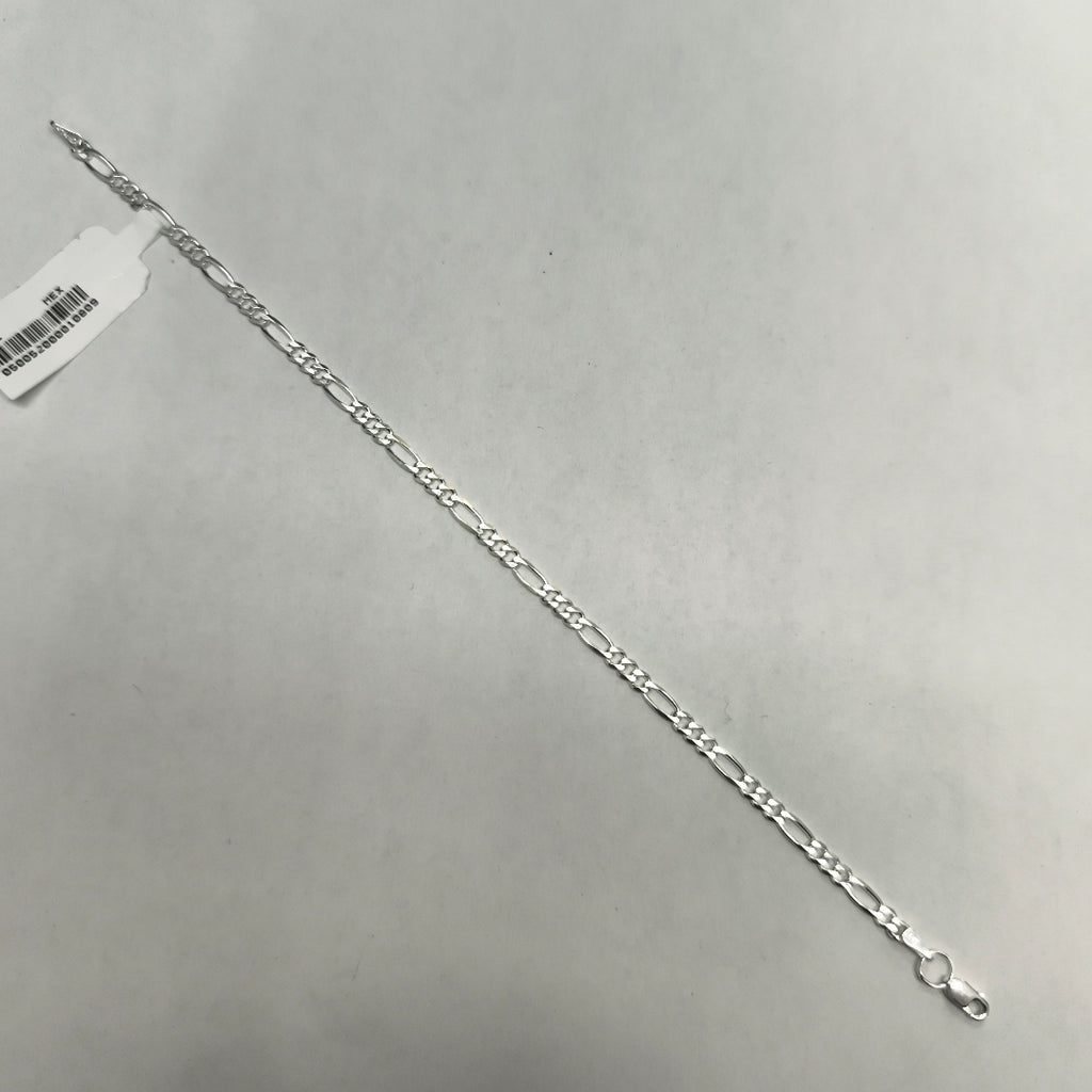 PULSERA TEJIDO 3X1 PLATA .925 18 CM 3 GR (NUEVO)