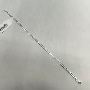 PULSERA TEJIDO 3X1 PLATA .925 18 CM 3 GR (NUEVO)