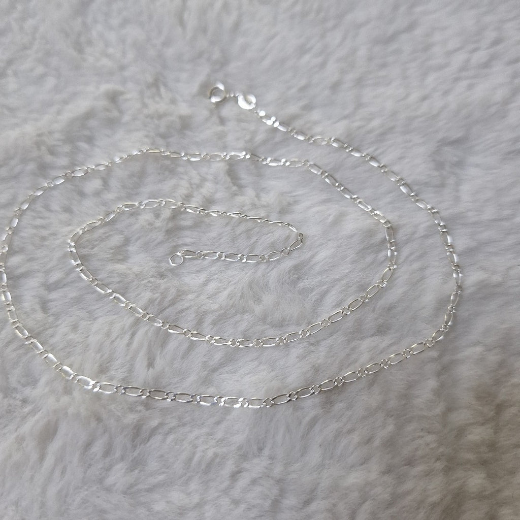 CADENA TEJIDO 1X1 PLATA .925 55 CM 3.3 GR (NUEVO)