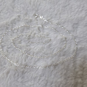 CADENA TEJIDO 1X1 PLATA .925 55 CM 3.3 GR (NUEVO)