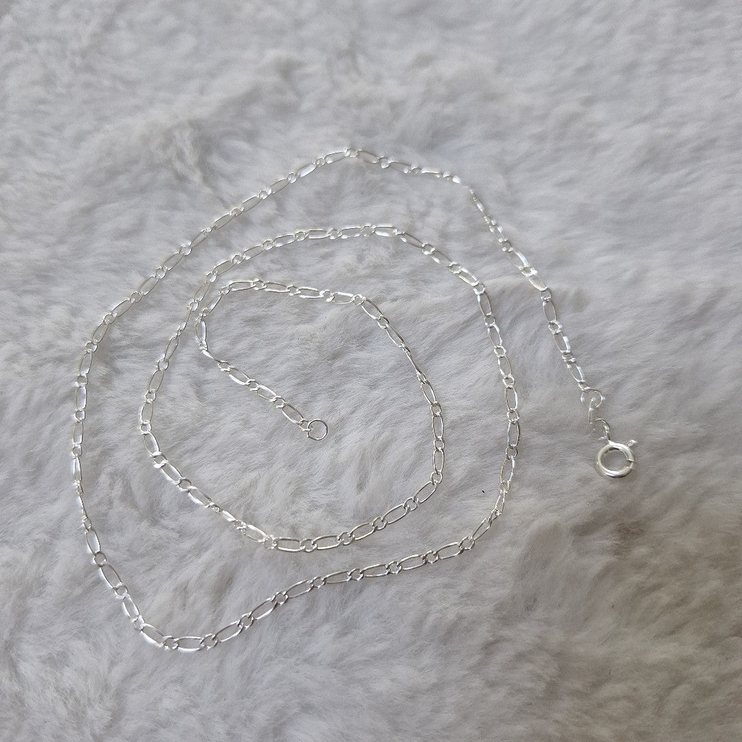 CADENA TEJIDO 1X1 PLATA .925 50 CM 3 GR (NUEVO)