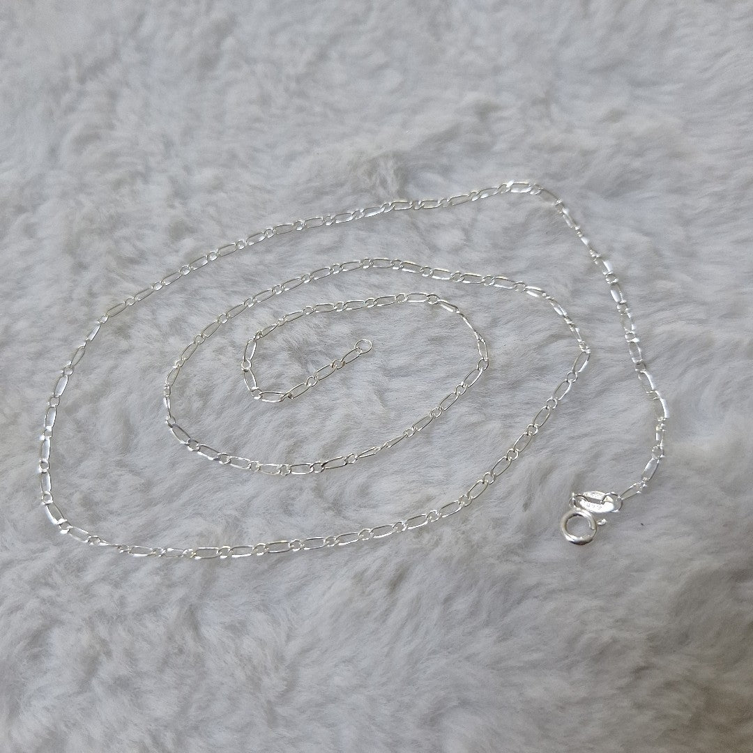 CADENA TEJIDO 1X1 PLATA .925 55 CM 3.3 GR (NUEVO)