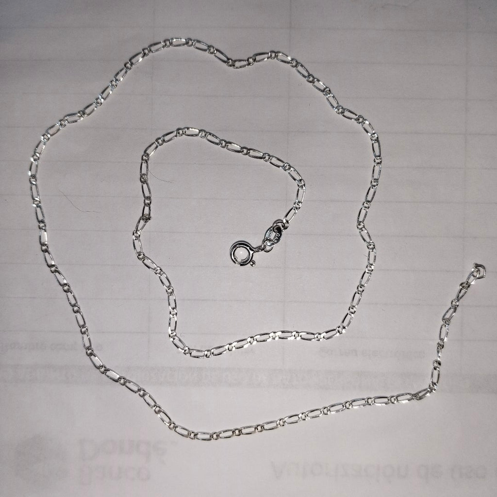 CADENA TEJIDO 1X1 PLATA .925 50 CM 2.9 GR (NUEVO)