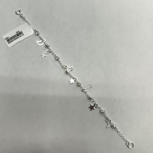 PULSERA TEJIDO TEJIDO ESPECIAL PLATA .925 18 CM 3.1 GR (NUEVO)