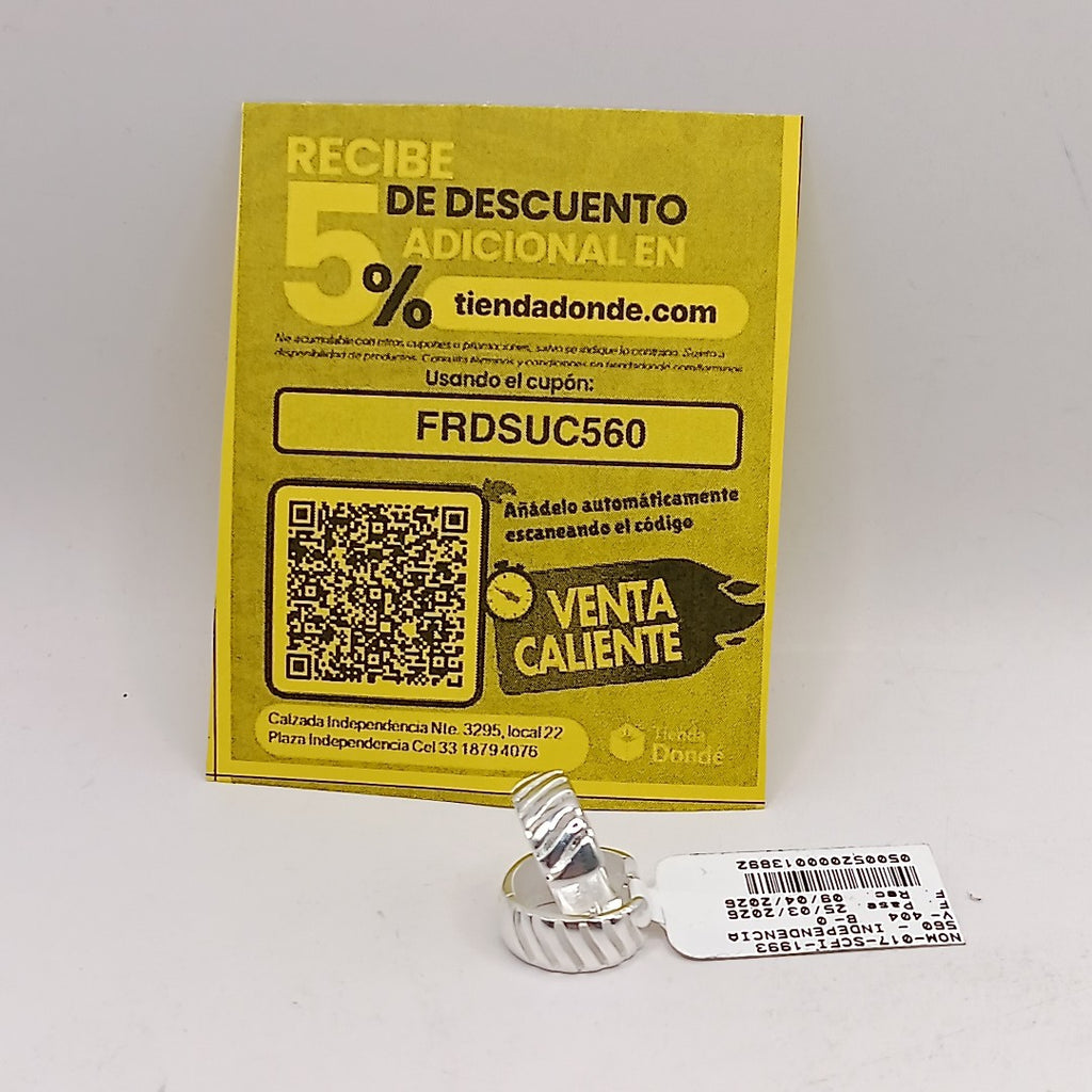 HUGGIES GRECAS PLATA .925 3.4 GR (NUEVO)