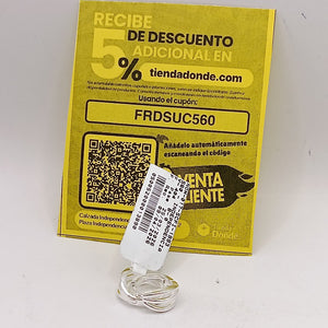 HUGGIES PLATA .925 2.9 GR (NUEVO)