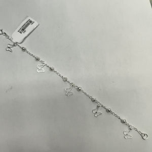 PULSERA TEJIDO ESPECIAL PLATA .925 18 CM 2.9 GR (NUEVO)