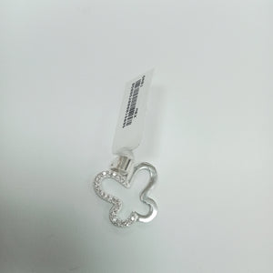 DIJE MARIPOSA C/CIRCONIAS PLATA .925 2.3 GR (NUEVO)