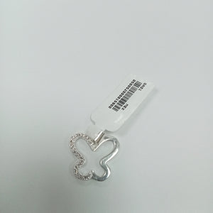 DIJE MARIPOSA C/CIRCONIAS PLATA .925 2.4 GR (NUEVO)