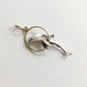 DIJE ORO,PLATA 14 K 1,30 GRMS (SEMINUEVO)