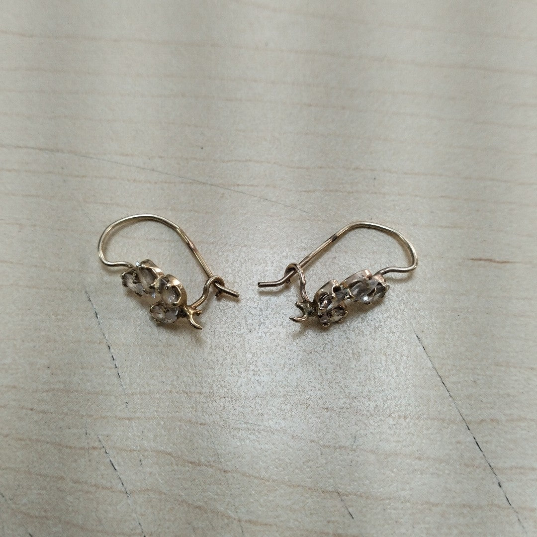 ARETES PAR ORO 10 K 1,60 GRMS (SEMINUEVO)