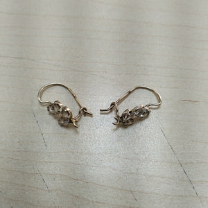 ARETES PAR ORO 10 K 1,60 GRMS (SEMINUEVO)