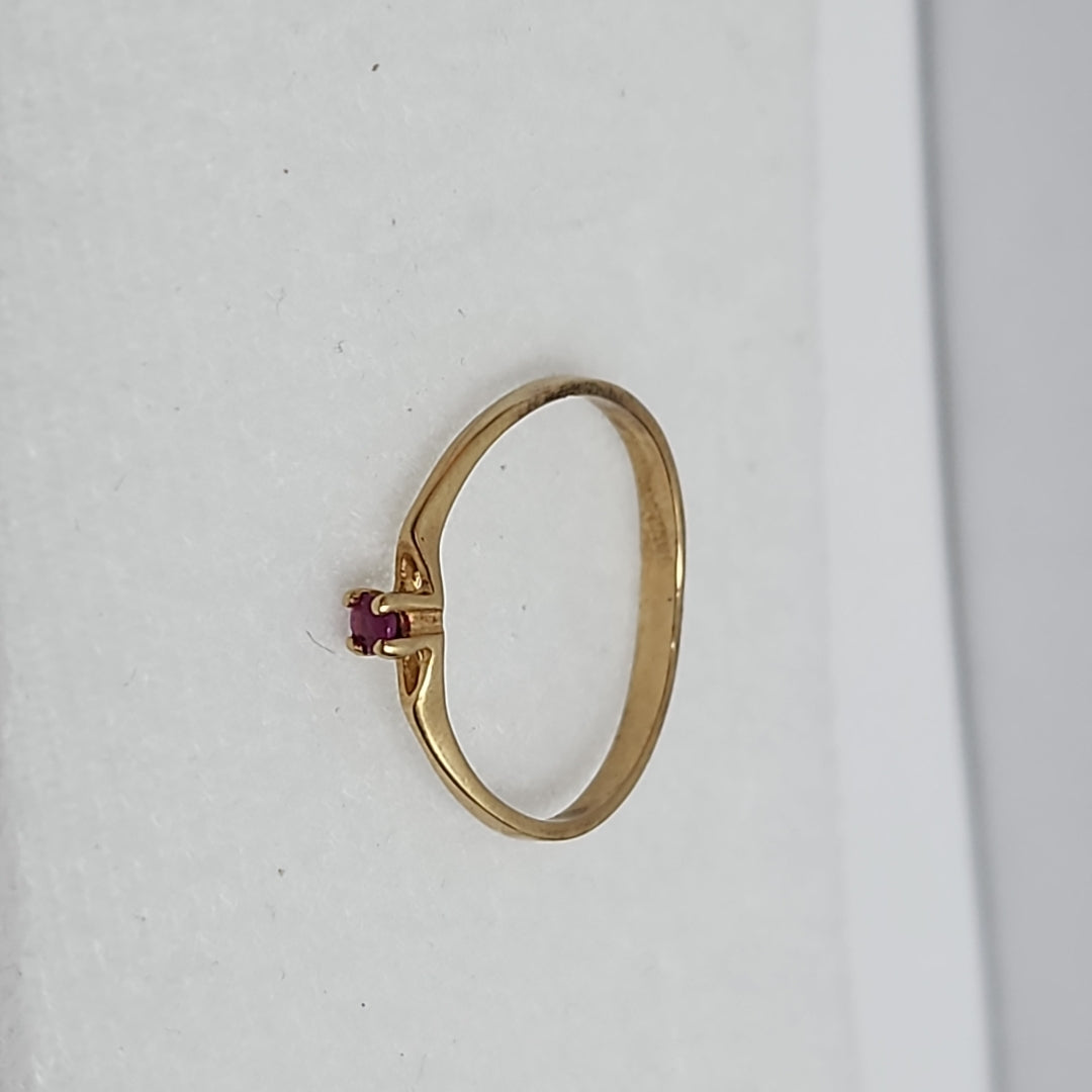 SOLITARIO ORO 10 K 1,00 GRMS (SEMINUEVO)