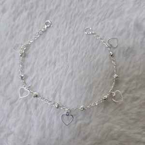 PULSERA TEJIDO ESPECIAL PLATA .925 18 CM 2.7 GR (NUEVO)