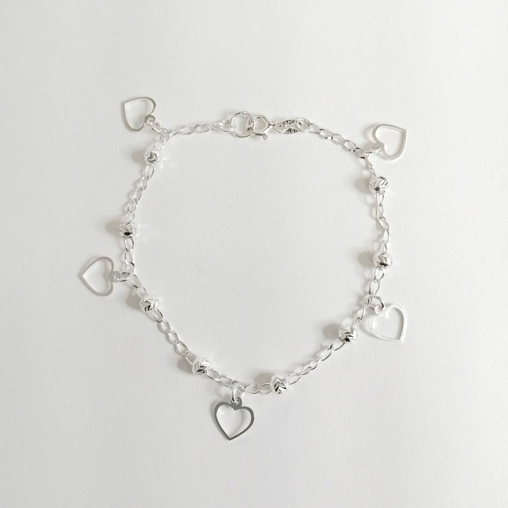 PULSERA TEJIDO ESPECIAL PLATA .925 18 CM 2.7 GR (NUEVO)