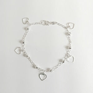 PULSERA TEJIDO ESPECIAL PLATA .925 18 CM 2.7 GR (NUEVO)
