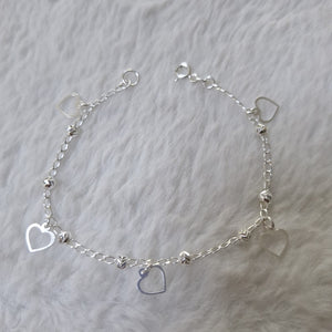 PULSERA TEJIDO ESPECIAL PLATA .925 18 CM 2.7 GR (NUEVO)