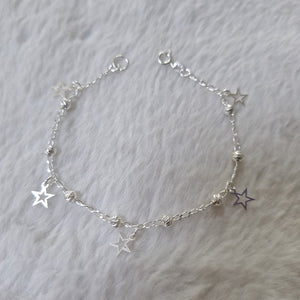 PULSERA TEJIDO ESPECIAL PLATA .925 18 CM 2.7 GR (NUEVO)