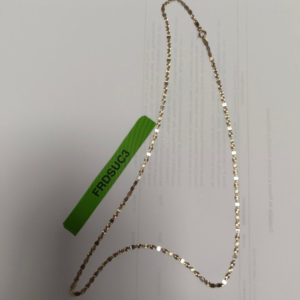 CADENA ORO COMBINADO 14 K 3,00 GRMS (SEMINUEVO)