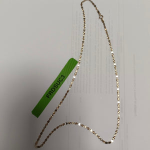 CADENA ORO COMBINADO 14 K 3,00 GRMS (SEMINUEVO)