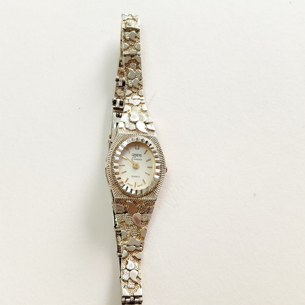 RELOJ CAJA ACERO PULSO ORO ORO 8 K 17,20 GRMS (SEMINUEVO)