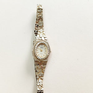 RELOJ CAJA ACERO PULSO ORO ORO 8 K 17,20 GRMS (SEMINUEVO)