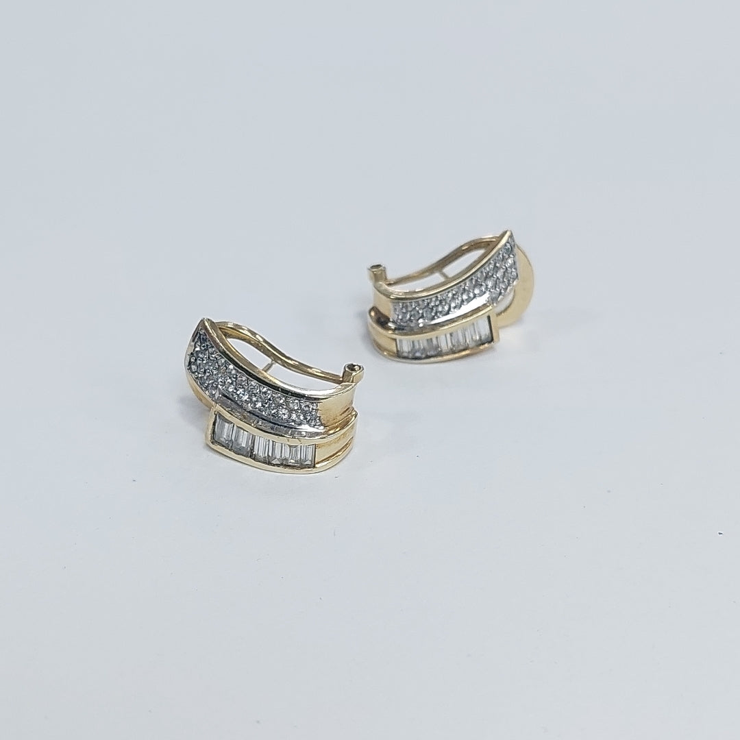 ARETES PAR ORO 10 K 6.5 GRMS (SEMINUEVO)