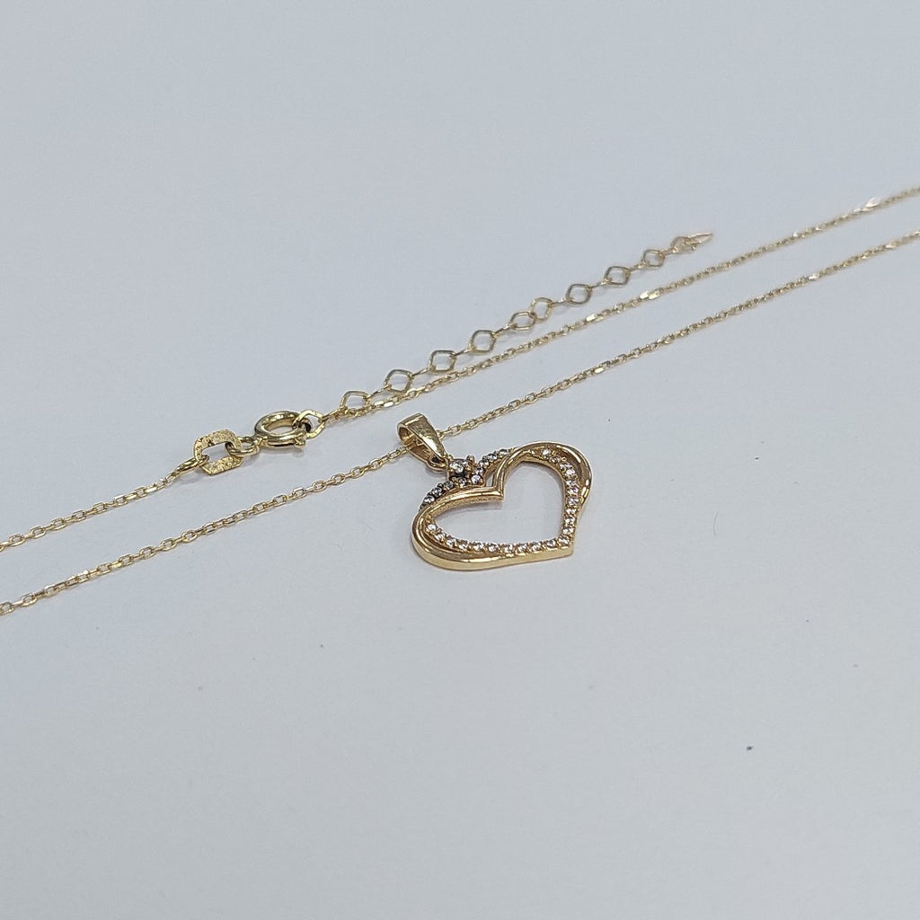 DIJE, GARGANTILLA ORO 14 K 2.1 GRMS (SEMINUEVO)