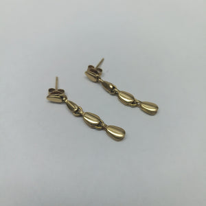ARETES PAR ORO 14 K 3,00 GRMS (SEMINUEVO)