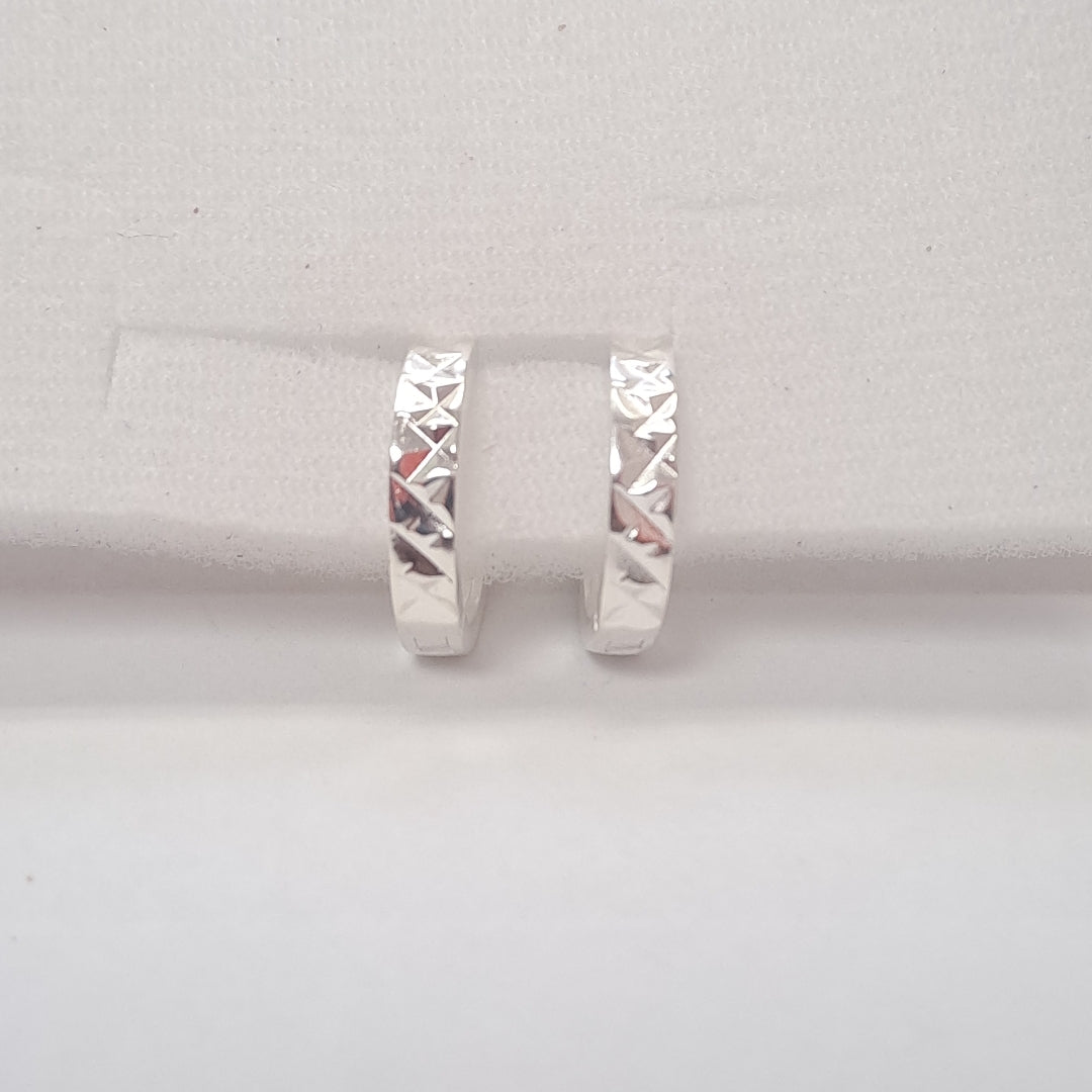 ARRACADAS LABRADAS PLATA .925 3.4 GR (NUEVO)