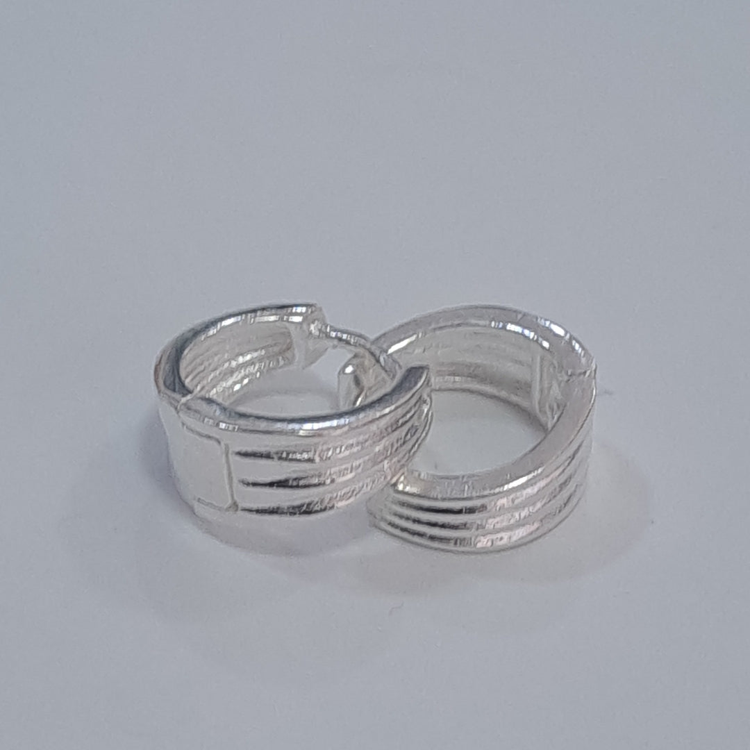 ARRACADAS PLATA .925 2.8 GR (NUEVO)