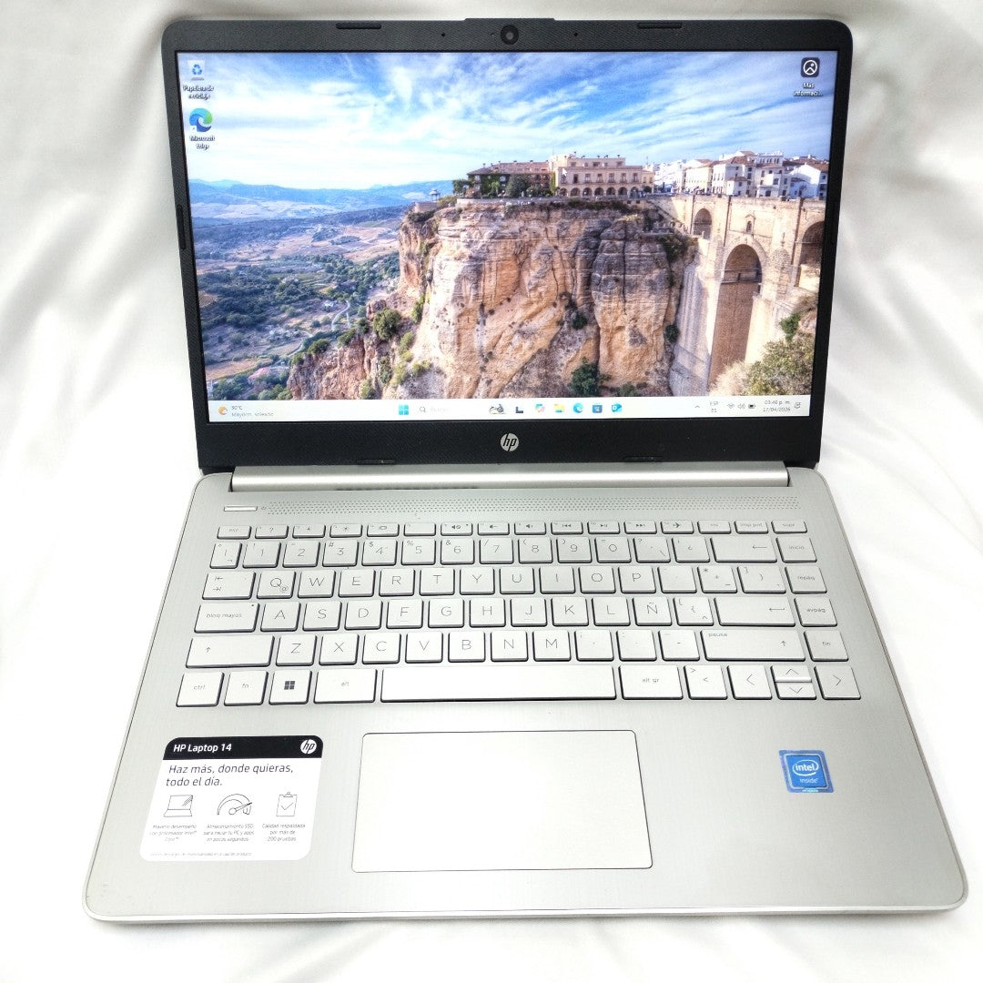 LAPTOP HP 14-DQ0530LA(2024) 256 GB SSD 8 GB RAM