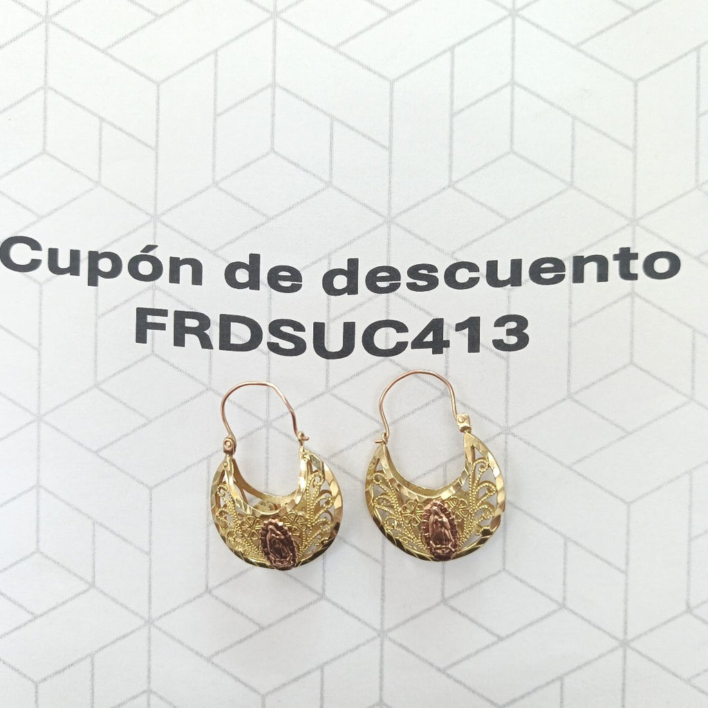ARETES PAR ORO 10 K 7.3 GRMS (SEMINUEVO)