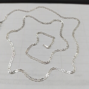 CADENA TEJIDO GUCHI PLATA .925 60 CM 3.8 GR (NUEVO)
