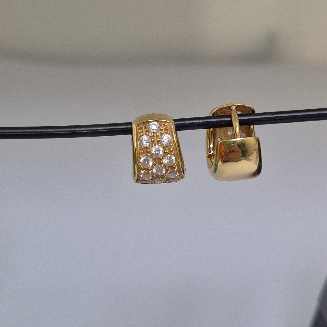 ARRACADAS PAR ORO 14 K 6,00 GRMS (SEMINUEVO)