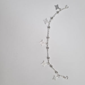 PULSERA TEJIDO ESPECIAL PLATA .925 18 CM 3.2 GR (NUEVO)