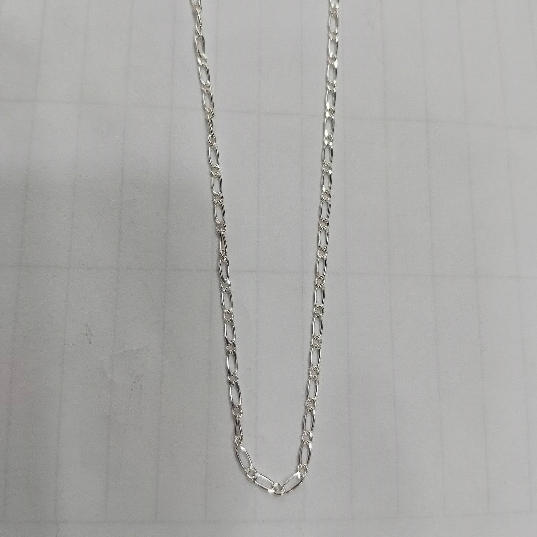 CADENA TEJIDO 1X1 PLATA .925 55 CM 3.3 GR (NUEVO)