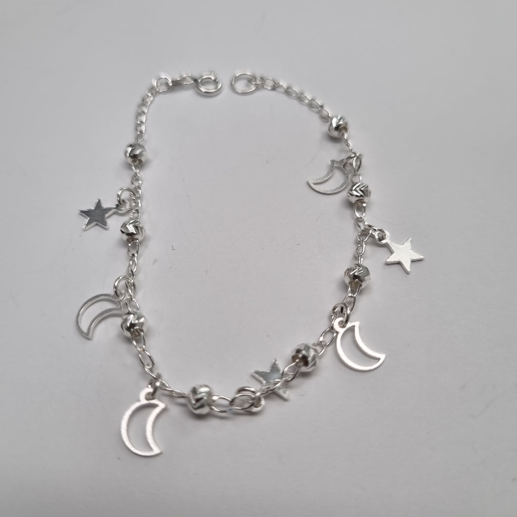PULSERA TEJIDO TEJIDO ESPECIAL PLATA .925 18 CM 3.1 GR (NUEVO)