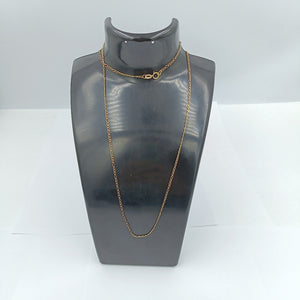 CADENA ORO 10 K 2,30 GRMS (SEMINUEVO)