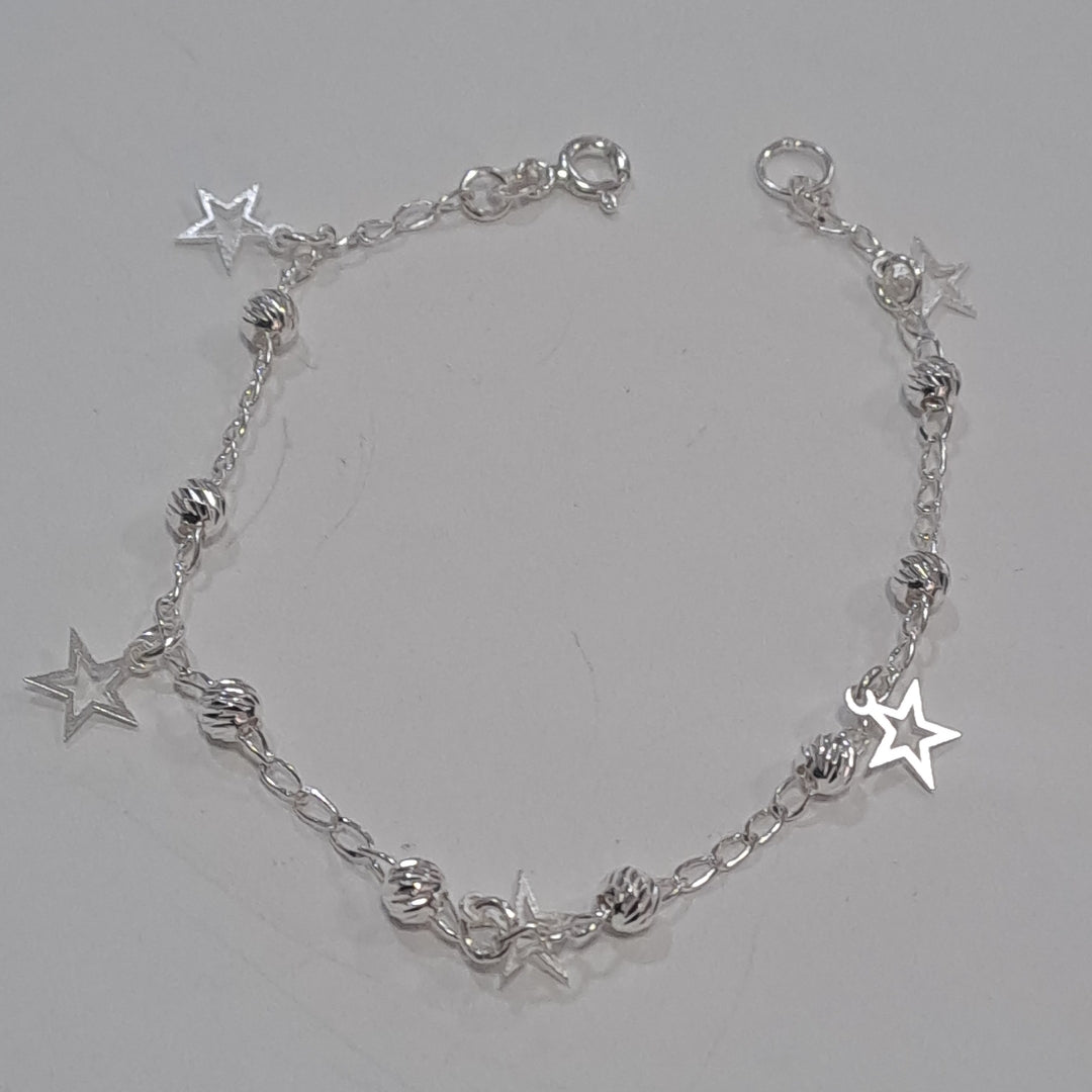 PULSERA TEJIDO ESPECIAL PLATA .925 18 CM 2.7 GR (NUEVO)