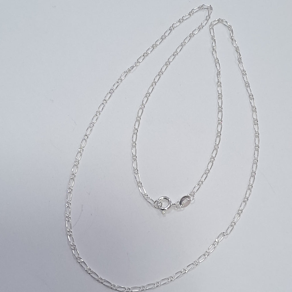 CADENA TEJIDO 1X1 PLATA .925 50 CM 3 GR (NUEVO)