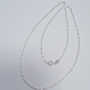 CADENA TEJIDO 1X1 PLATA .925 50 CM 3 GR (NUEVO)