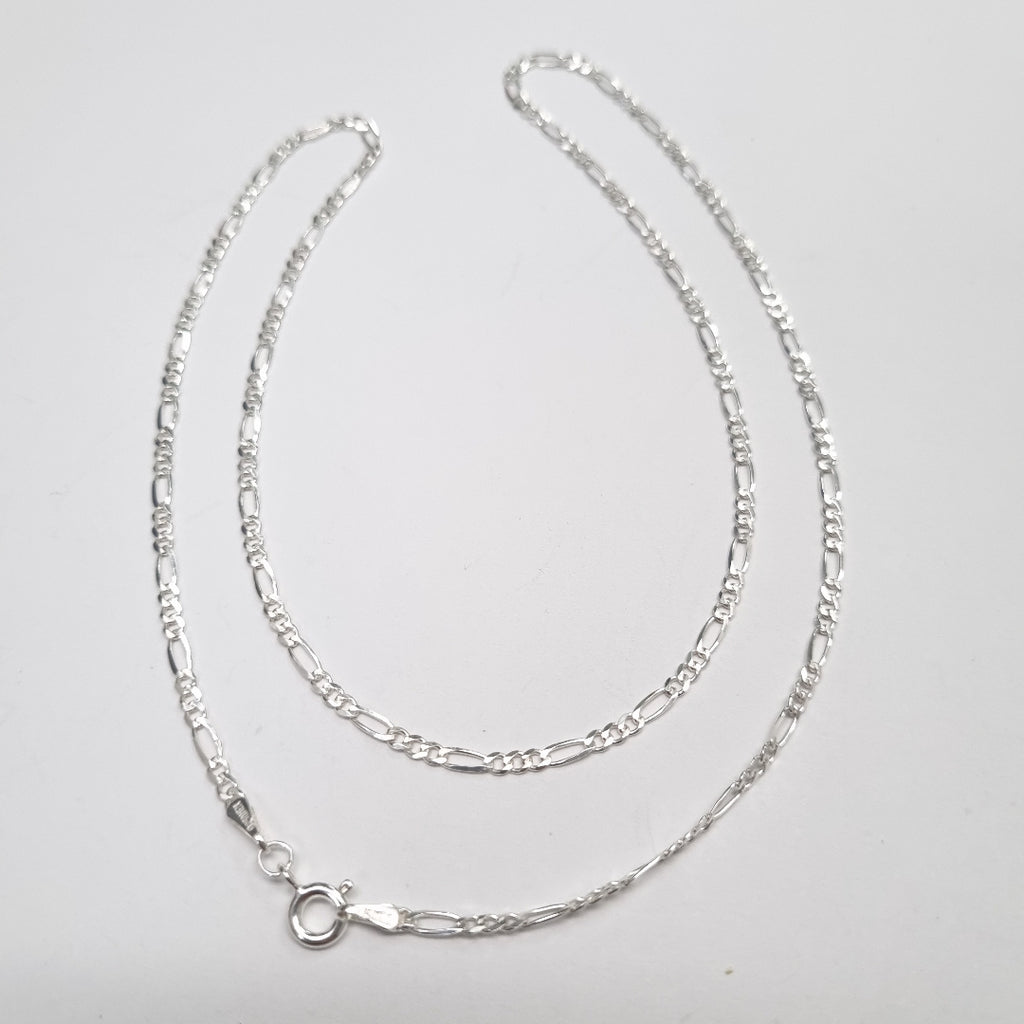 CADENA TEJIDO 3X1 PLATA .925 55 CM 4.1 GR (NUEVO)