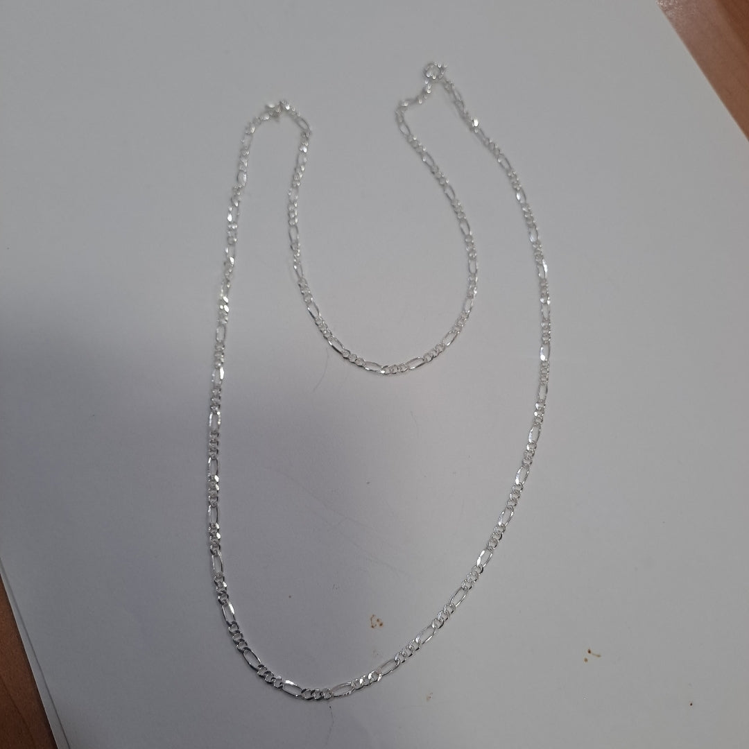 CADENA TEJIDO 3X1 PLATA .925 55 CM 4.3 GR (NUEVO)