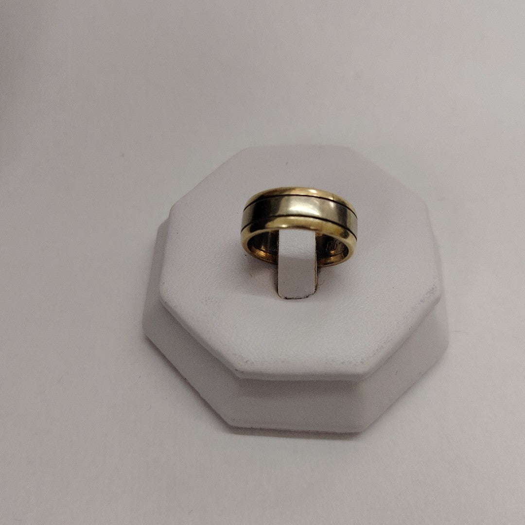 ARGOLLA ORO COMBINADO 14 K 5.4 GRMS (SEMINUEVO)